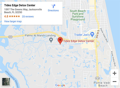 Tides Edge Detox Center google maps 1597 The Greens Way Jacksonville Beach, FL 32250