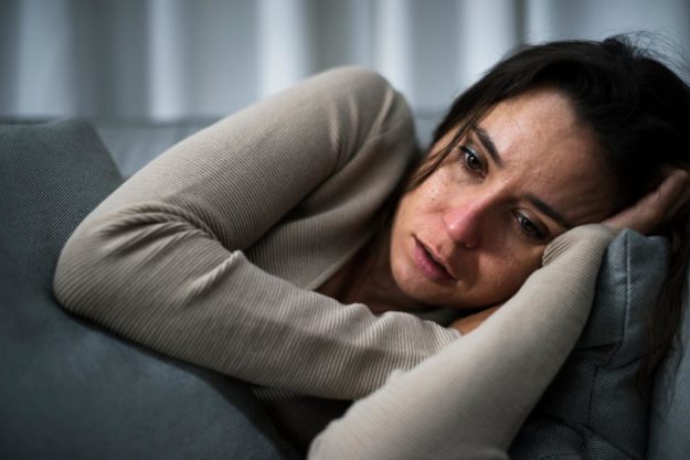 Dangers of Alcohol Withdrawal Woman experiencing the dangers of alcohol withdrawal