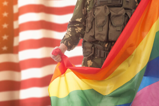 The History and Struggle of Being Gay in the Military Image symbolizing gays in the military
