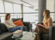 A woman and a therapist during rehab in Ponte Vedra, Florida